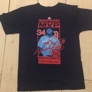 Boys majestic tea shirt